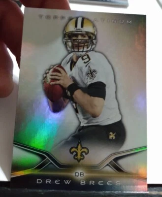 Drew Brees 2014 Topps Platinum #18 New Orleans Saints  - Image 1 of 4