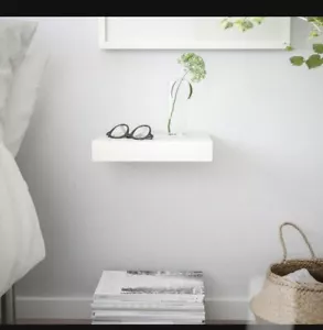 3 Ikea LACK Floating Wall Shelves White 11 3/4 x 10 1/4" Shelf Shelving New - Picture 1 of 5