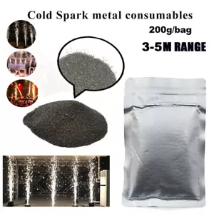Cold Spark Machine Ti Polvere INDOOR/Outdoor Ti Polvere composita 200g//Sacchetto - Foto 1 di 12