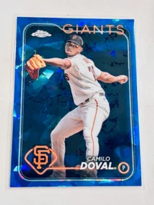 2024 Topps Chrome Sapphire San Francisco Giants Camilo Doval - Bild 1 von 2