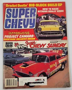 PV) Super Chevy Magazine July 1983 Volume 11, Issue 7 Camaro Corvette - Foto 1 di 12