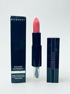 GIVENCHY ROUGE INTERDIT LIPSTICK #19 ROSY NIGHT 0.12 Oz new in Box