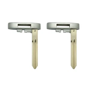 New Smart Key Remote Emergency Uncut Blank Blade Replacement for GM (2 Pack) - Picture 1 of 8