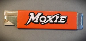 RARE Old Moxie Soda Carton Knife Box Cutter w/ Retractable Blade - Picture 1 of 3