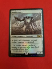 Magic MTG Steel Overseer Foil M20 English NEARMINT-MINT