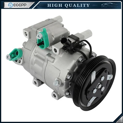 Compresor de aire acondicionado con embrague para Hyundai Elantra 2007-2012 2,0 L VS16 977012H100 Foto 1 de 4