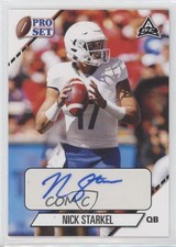 2021 Leaf Pro Set College Auto Nick Starkel #PS-NS1 Auto