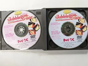 Bubblegum Crisis 3 DVD Set 2000 Animeigo Ep 1-8 plus Music - Imagen 1 de 2