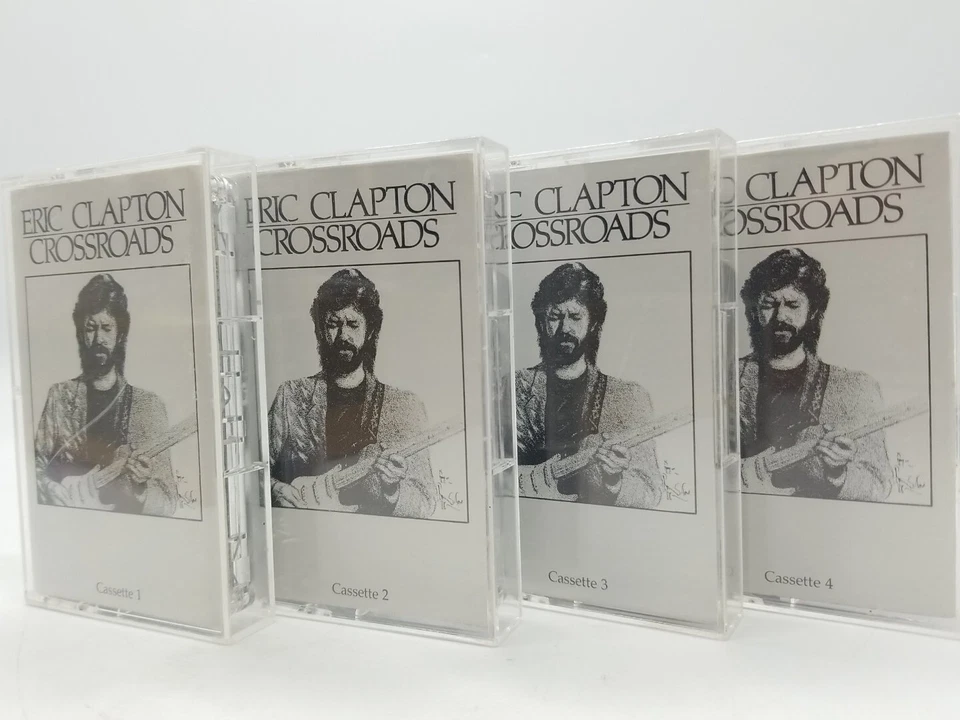 Eric Clapton - CROSSROADS (Cassette Tape Set, 1988) Polydor Records 4 Tape Set - Image 1 of 4