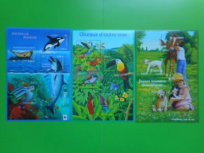 France. Stamp Block 2002-2013 (Lot of 9 Blocks) - Image 1 of 4