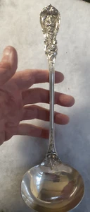 STERLING SILVER FRANCIS 1ST/BY REED BARTON - SOUP LADLE 12" -PAT. DATE - 8+OZ - Picture 1 of 4