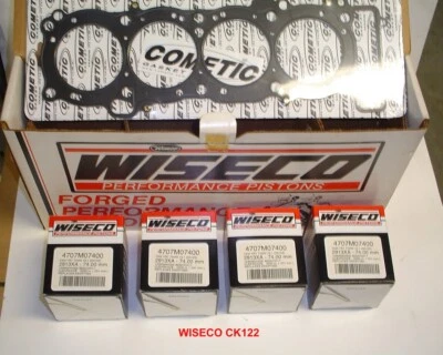KIT DE PISTÓN FORJADO WISECO CK122 DRAGBIKE YZF-R1 1999 2003 FZ1 2001 2005 YAMAHA Foto 1 de 2
