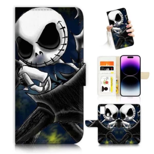 ( For Nokia C22 ) Wallet Flip Case Cover AJ26314 Christmas Nightmare - Photo 1 sur 7