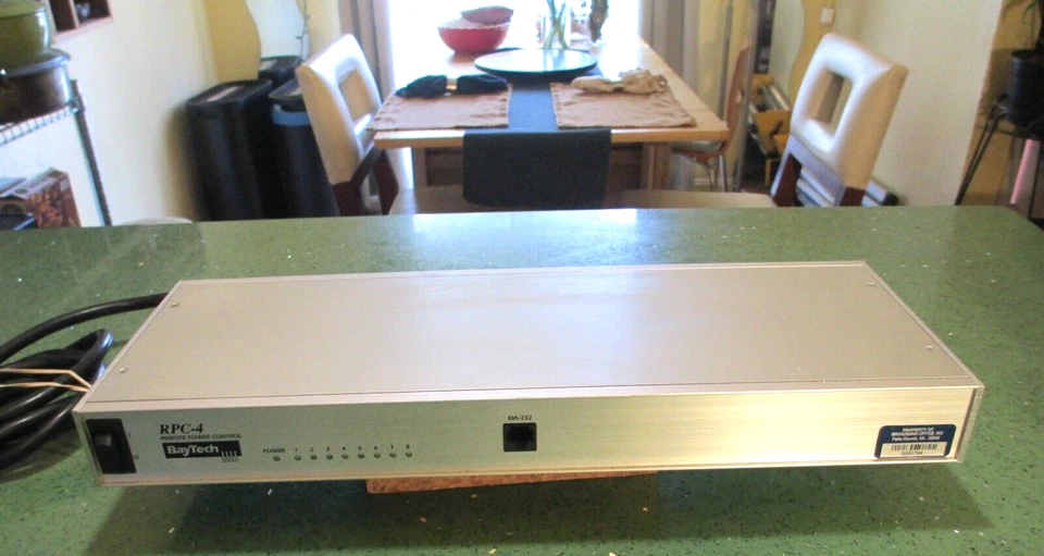 BayTech RPC-4 8 Port REMOTE POWER CONTROL - Image 1 of 4