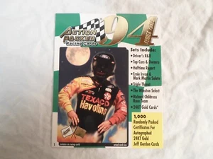 Action Packed *Promo Card #1* *Ernie Irvan* 1994 Series 3 NASCAR Racing Big Gold - Picture 1 of 5