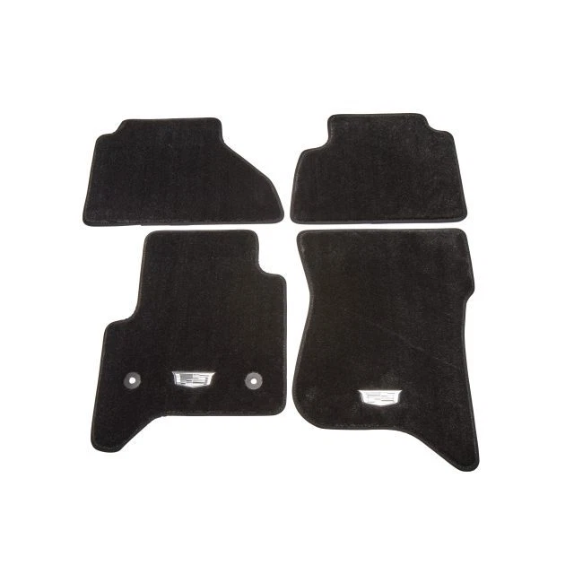 2015-2020 Cadillac Escalade Front & Rear Carpet Floor Mats 84313438 Black OEM - Image 1 of 1