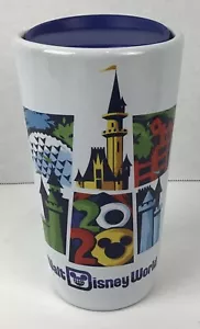 Genuine Walt Disney World 2020 Ceramic Travel Mug Tumbler With Lid Mickey Mouse - Picture 1 of 11