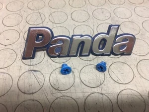 Sigla targhetta per cofano posteriore portellone FIAT PANDA 141  dal 1992-2003 - Imagen 1 de 1