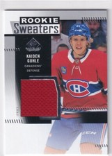 2022-23 UD SP GAME USED ROOKIE SWEATERS JERSEY CANADIENS - KAIDEN GUHLE