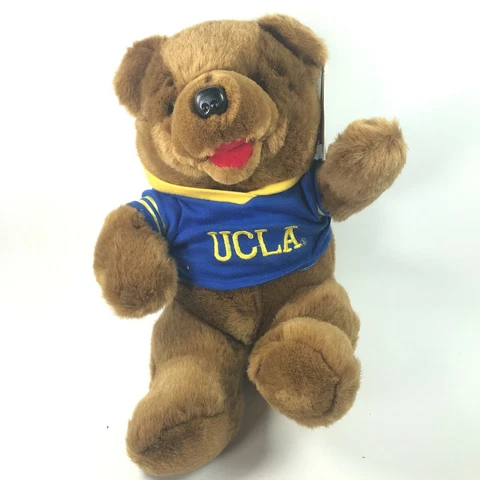 UCLA Joe Bruins Plush Mascot 12 inch Musical Fight Song 1990’s Rare Vintage Toy Cover