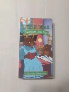 Little Bear - Goodnight Little Bear (VHS, 1998) Nickelodeon Nick Jr Orange tape  - Picture 1 of 2