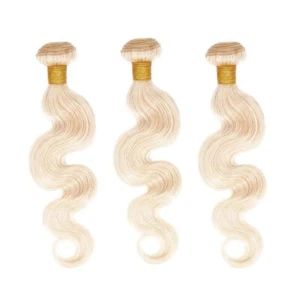 Russian Blonde Body Wave Bundle Deals - Picture 1 of 10