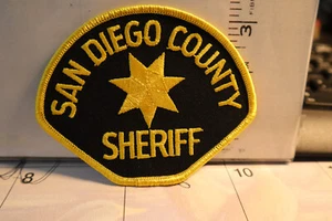 toppa polizia SAN DIEGO CONTEA SCERIFFO CALIFORNIA - Foto 1 di 1