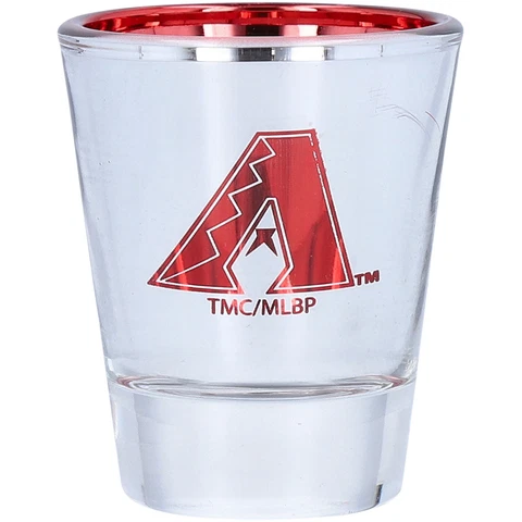 Arizona Diamondbacks 2oz. Electroplated Team Shot Glass Cover