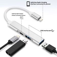Lightning auf USB 3.0 3 Port Hub Splitter für Apple iPhone MacBook Pro iPad