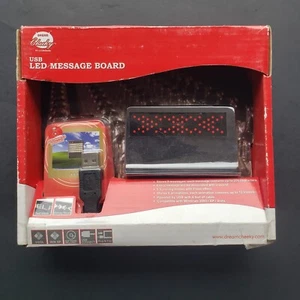 Dream Cheeky USB Mini LED Message Board Requires Windows 2000 XP Vista New - Picture 1 of 3