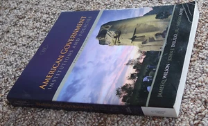 AMERICAN GOVERNMENT: INSTITUTIONS AND POLICIES 12TH ED BY JAMES WILSON @@@@@@@@@ - Picture 1 of 2