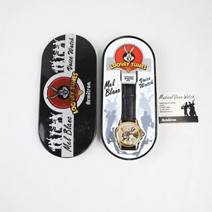Looney Tunes Armitron Mel Blanc Musical Voice Watch Bugs Bunny & Daffy Duck new - Picture 1 of 7