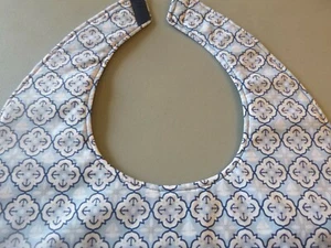Adult Bib/Clothing Protector double thickness with Quilted Diamond Backing - Picture 1 of 5