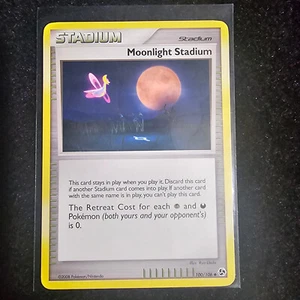 Moonlight Stadium 100/106 Rare - Pokémon TCG Great Encounters Set NM Condition - Picture 1 of 10