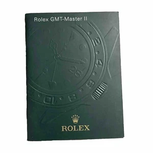 Genuine Rolex ♛ GMT-Master II Booklet - English - 02/09 Very Good Condition  - Picture 1 of 8