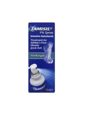 Lamisil AT 1% Spray Treatment Athlete's Foot Dhobie Jock Itch Antifungal 1x 15ml