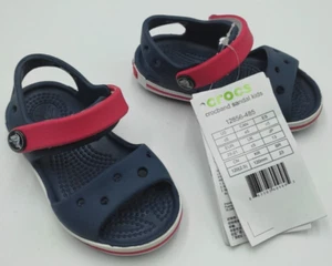 Crocs Crocband Sandale 20-21 Kinder 12856-485 Unisex Clogs Marineblau Rot - Bild 1 von 7