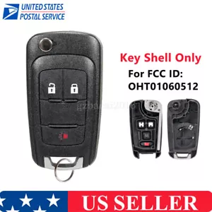 Para 2012 2013 2014 2015 2016 2017 Chevy Sonic Control Remoto Llave Carcasa Estuche Cubierta Llavero - Imagen 1 de 9