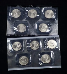 2005 P & D State Quarter Gem BU US Mint Cello 10 Coin Set Lot - Picture 1 of 1