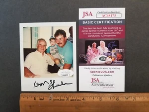 DON SHULA HAND SIGNED AUTOGRAPHED VINTAGE 1980S CANDID PHOTO W/JSA/COA (DS) 8622 - Picture 1 of 2
