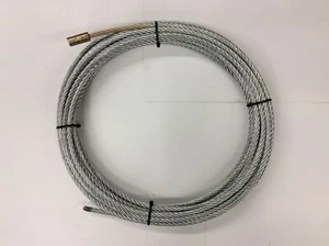Cable de repuesto de tubería extractora sin zanjas de línea de servicio de agua 3/8"" X 75 - Imagen 1 de 3