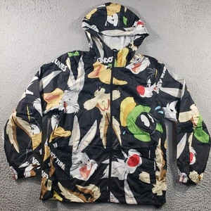 Giacca Looney Tunes solo membri uomo media full zip Marvin Martian Bugs Bunny - Foto 1 di 13