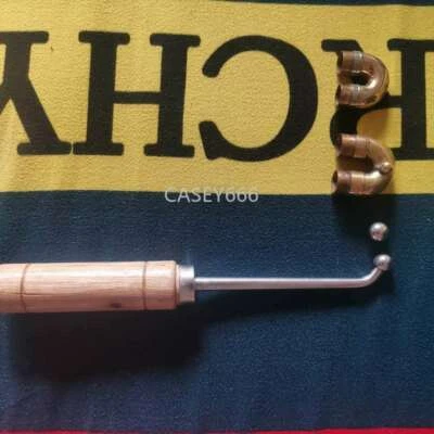 Kit de herramientas de reparación de cuerno francés trompeta - reparación de abolladuras de latón con 2 bolas 2024 NUEVO Foto 1 de 4