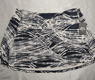 Slazenger Mujer Talla 2XL Tinta Blot Negro 16" Golf Volantes Skort NUEVO Foto 1 de 4