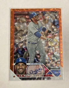 2023 Topps Series 2 - Orange Foil #544 J.D. Martinez /299 - Picture 1 of 2