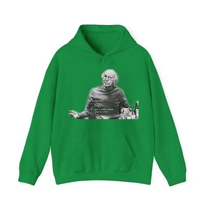 Larry David Graphic Print Long Sleeve Unisex Heavy Blend™ Hooded Art Sweatshirt - Picture 1 of 25