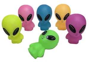 3" Inch Vinyl ALIEN Rubber Ducks Style: Green, Blue... - GLOWS IN THE DARK!!! - Picture 1 of 11