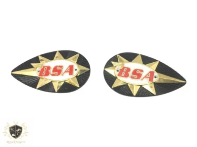 BSA A50 A65 B44 B25 TANQUE DERECHO E IZQUIERDO PINTADO Alta Calidad (Fundición a Presión)|Apto para Foto 1 de 4