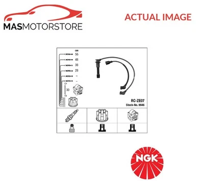 IGNITION CABLE SET LEADS KIT NGK 9846 P FOR MAZDA 323 III 1.6L 103KW - Image 1 of 4