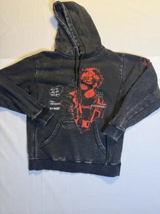 Corpse Husband Hoodie Miss You I Am Corpse Anime Graphic Acid Washed Size Small - Picture 1 of 7